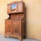 Buffet vaisselier en bois massif