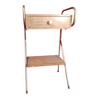 Table de chevet vintage de Jacques Hitier