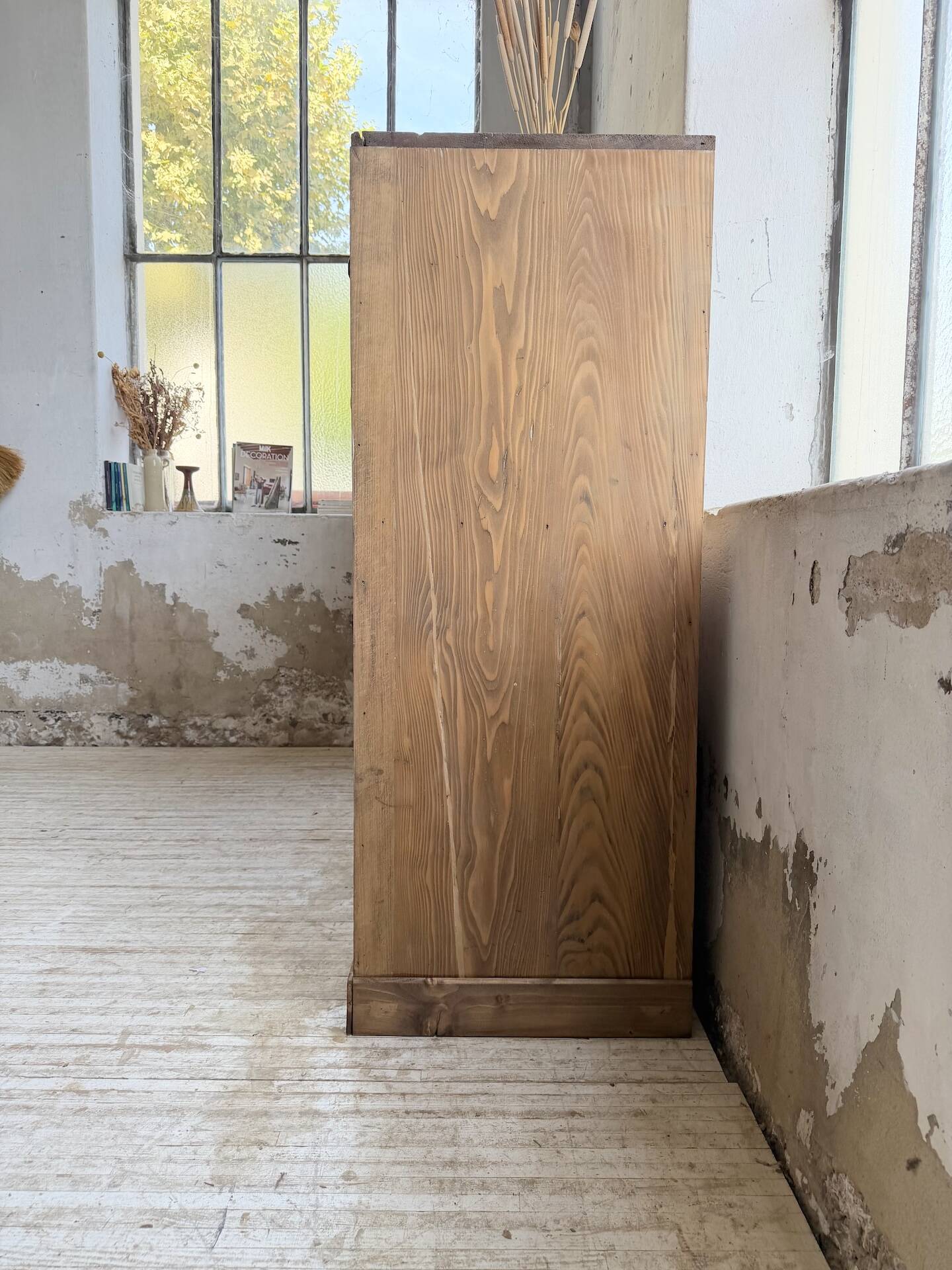 1950s pine workbench XL 160cm