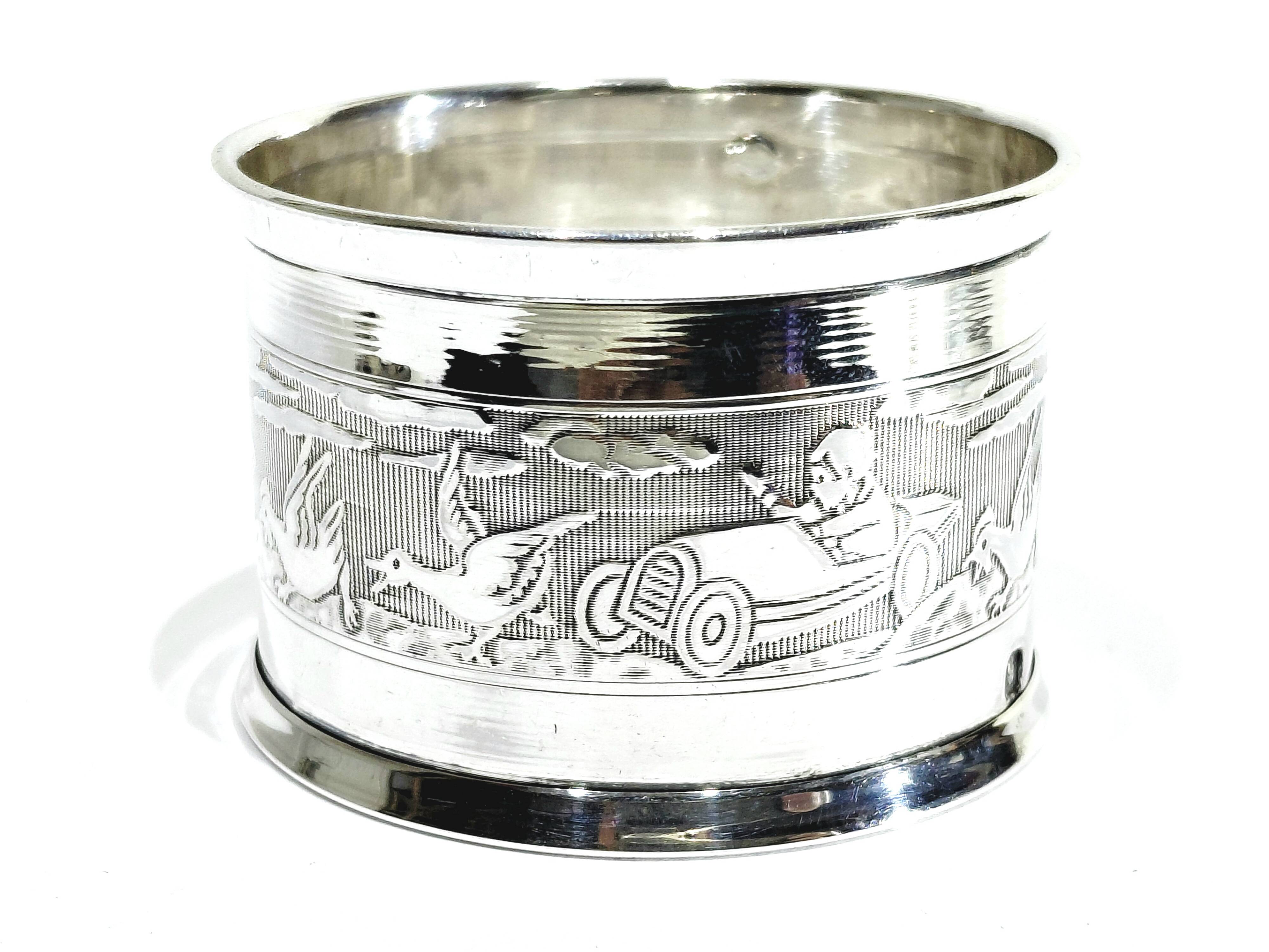 SILVER NAPKIN RING