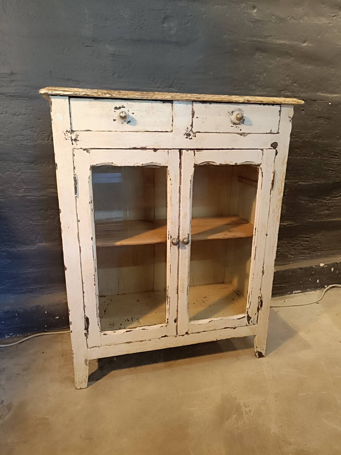 Parisian glass-fronted buffet