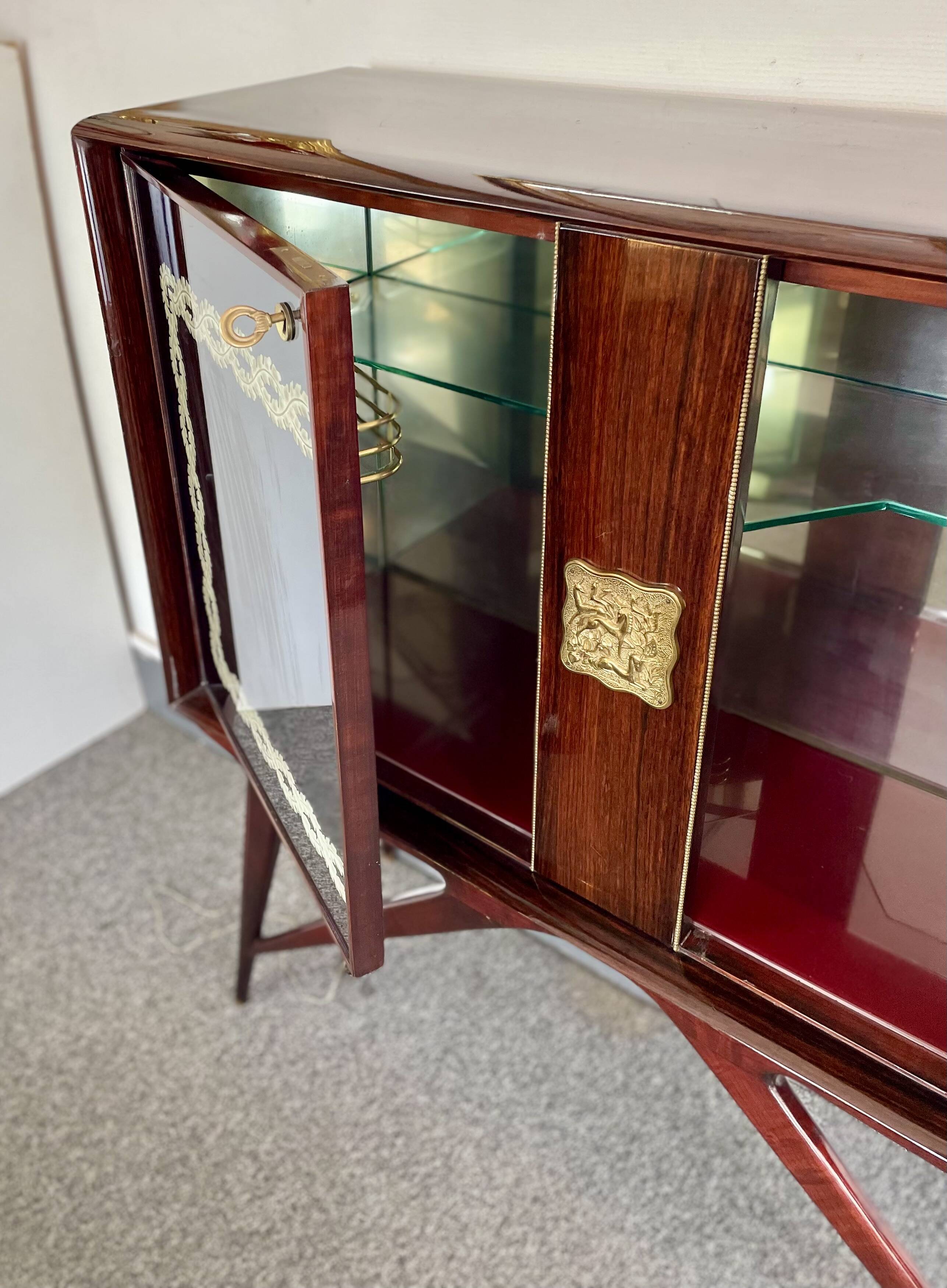 Mid-Century Bar Cabinet, 1940’s~50’s