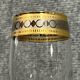 Venice 20th century: 6 Vintage Champagne flutes in crystal and gilding