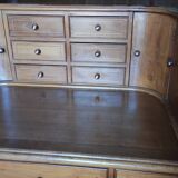 Tiered desk, Carlton cover desk