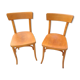 Pair of Thonet bistro chairs, 30-40s