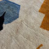 Moroccan Berber rug, Beni Ourain style, 200×300 cm