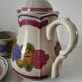 Ninon Coffee Service from Pornic Earthenware