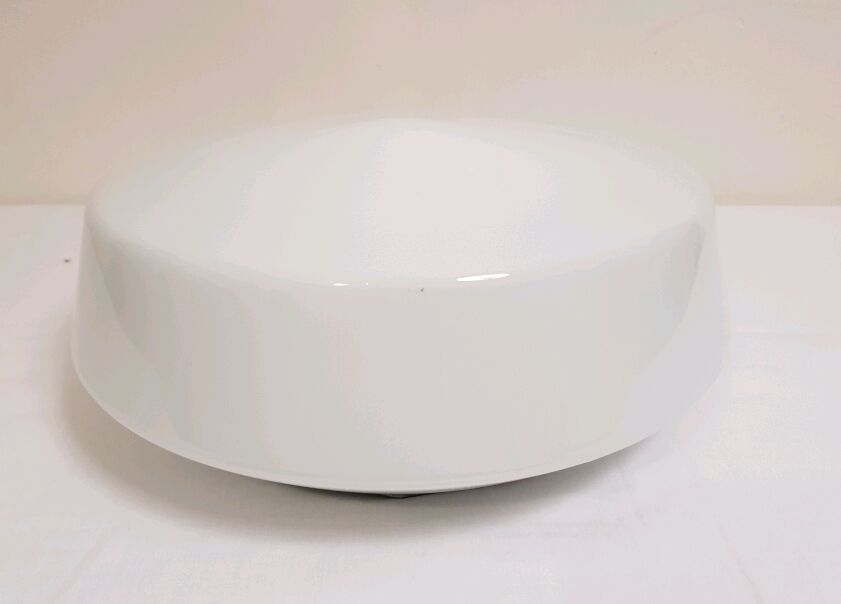 Ceiling light in opaline white 60's