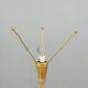 Jan Kalous ULUV Rattan Floor Lamp, Czechoslovakia 1960s
