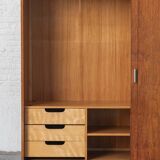 Wardrobe by Alfred Hendrickx for Belform, Belgian design, 1960s