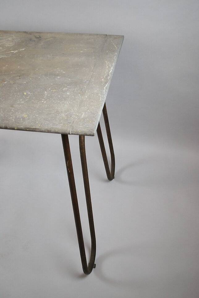 Vintage indoor/outdoor Florist Table 1950s