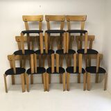 Designer Bruno Rey's suite of 12 chairs