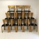 Designer Bruno Rey's suite of 12 chairs