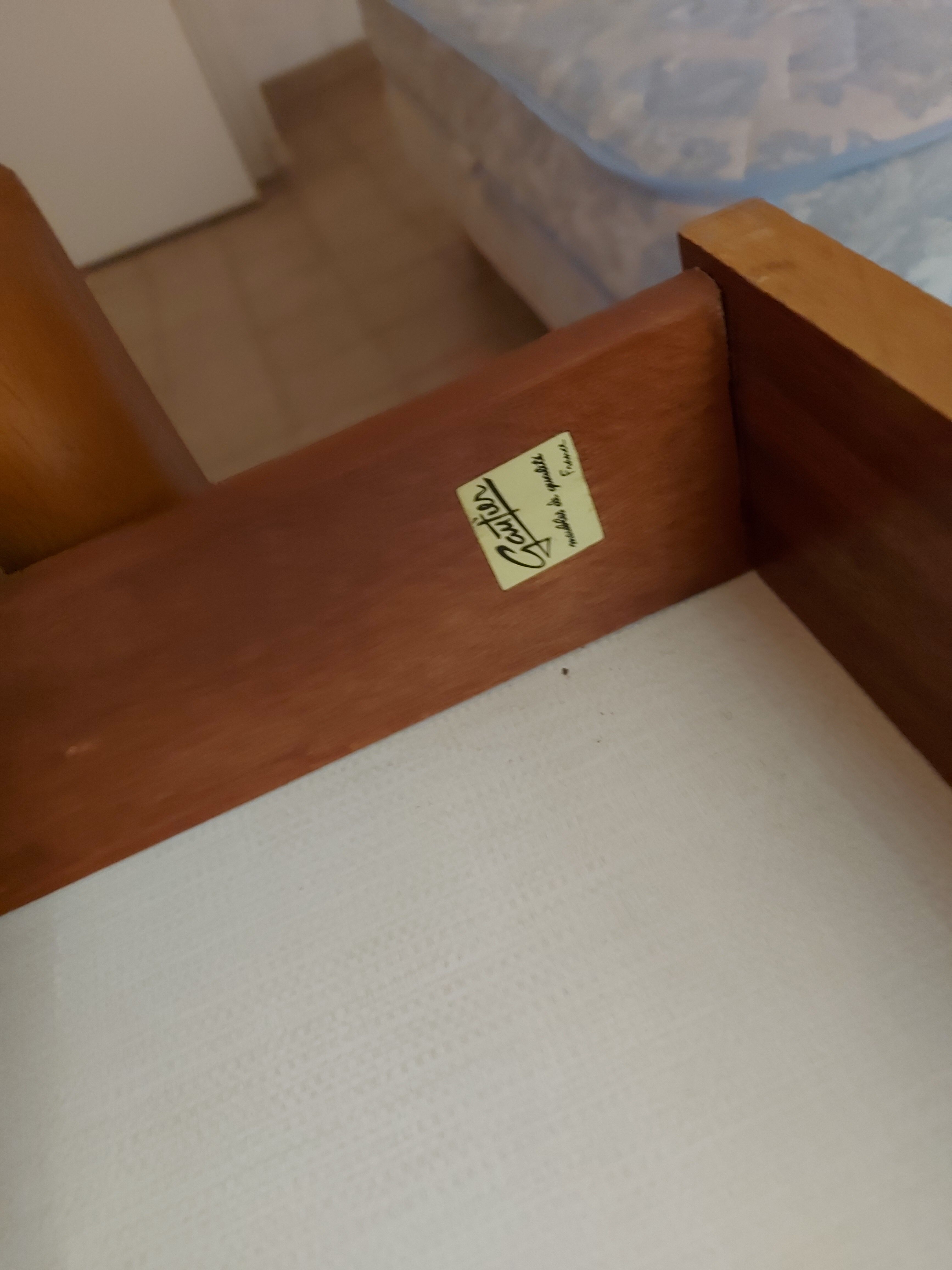 Vintage hairdresser with mirror Gautier