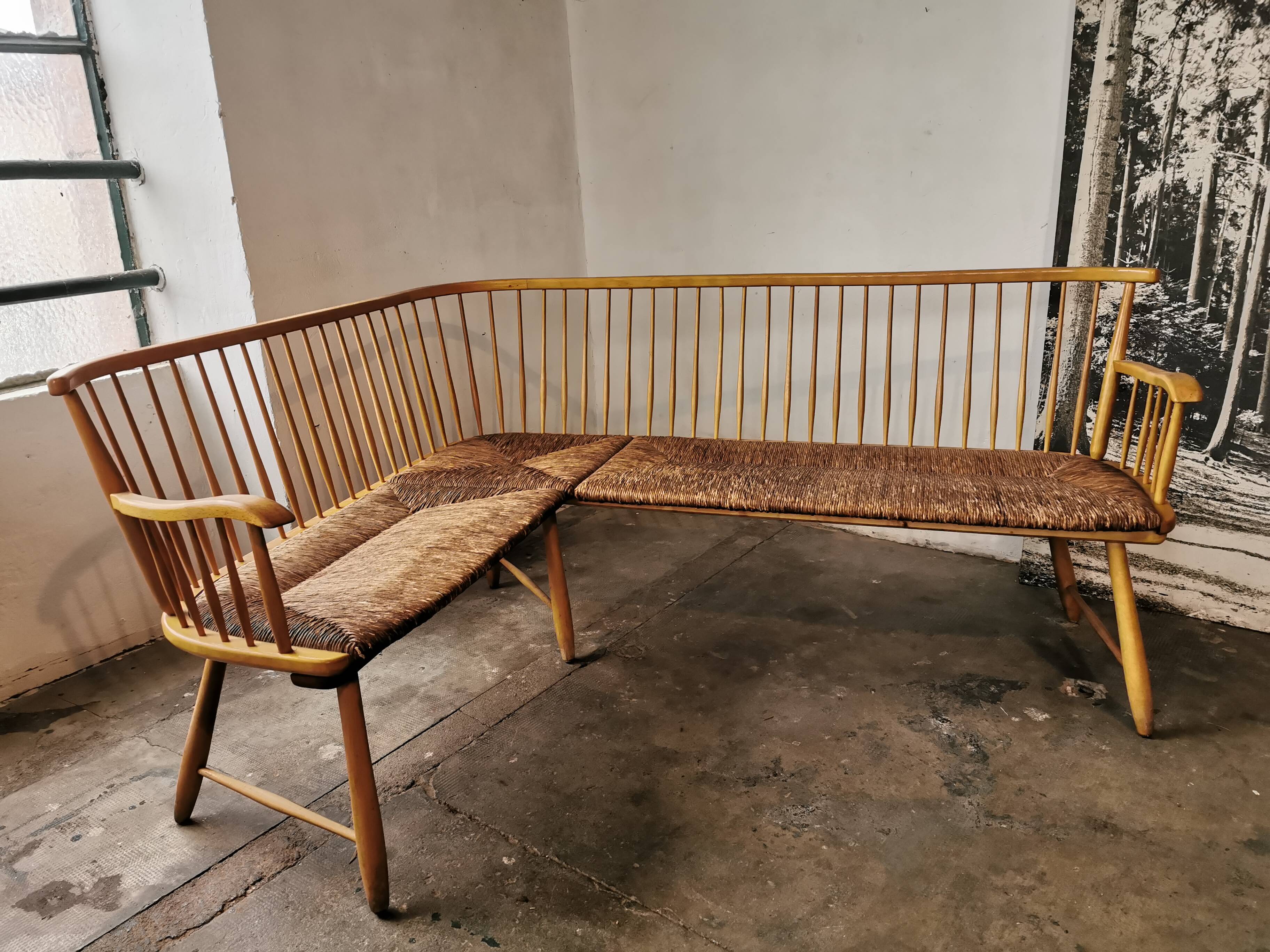 Arno Lambrecht corner bench 1960