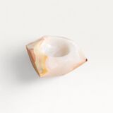 Vintage ashtray in diamond-shaped onyx