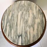 Louis XVI style round bedside table