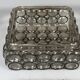 60s 70s Ceiling Lamp Plafoniere Glashütte Limburg Germany Glass & Metal
