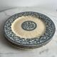 Set of 3 Gien Garlands & Foliage ironstone plates