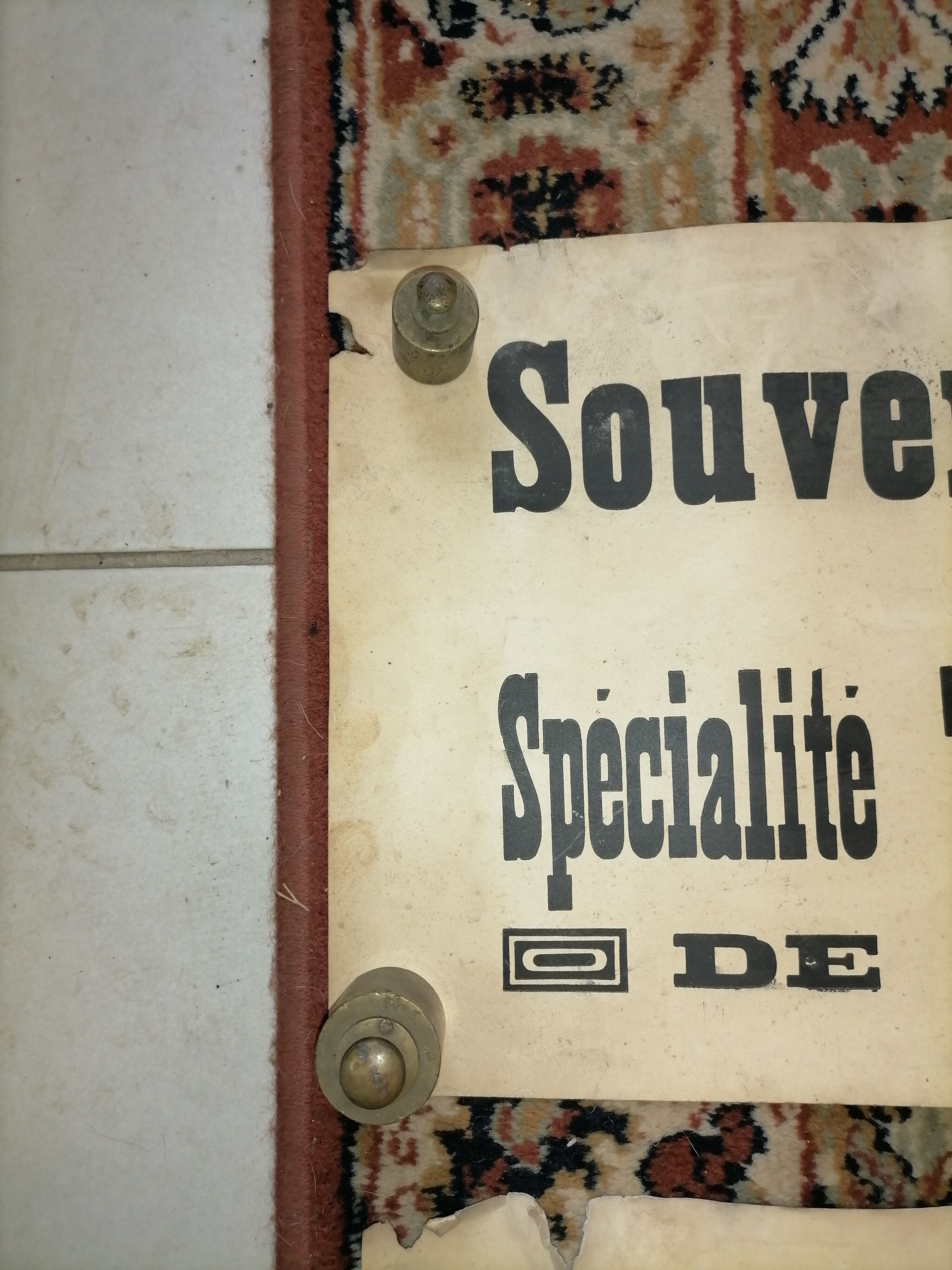 Lot de 4 affiches vinicole vintage