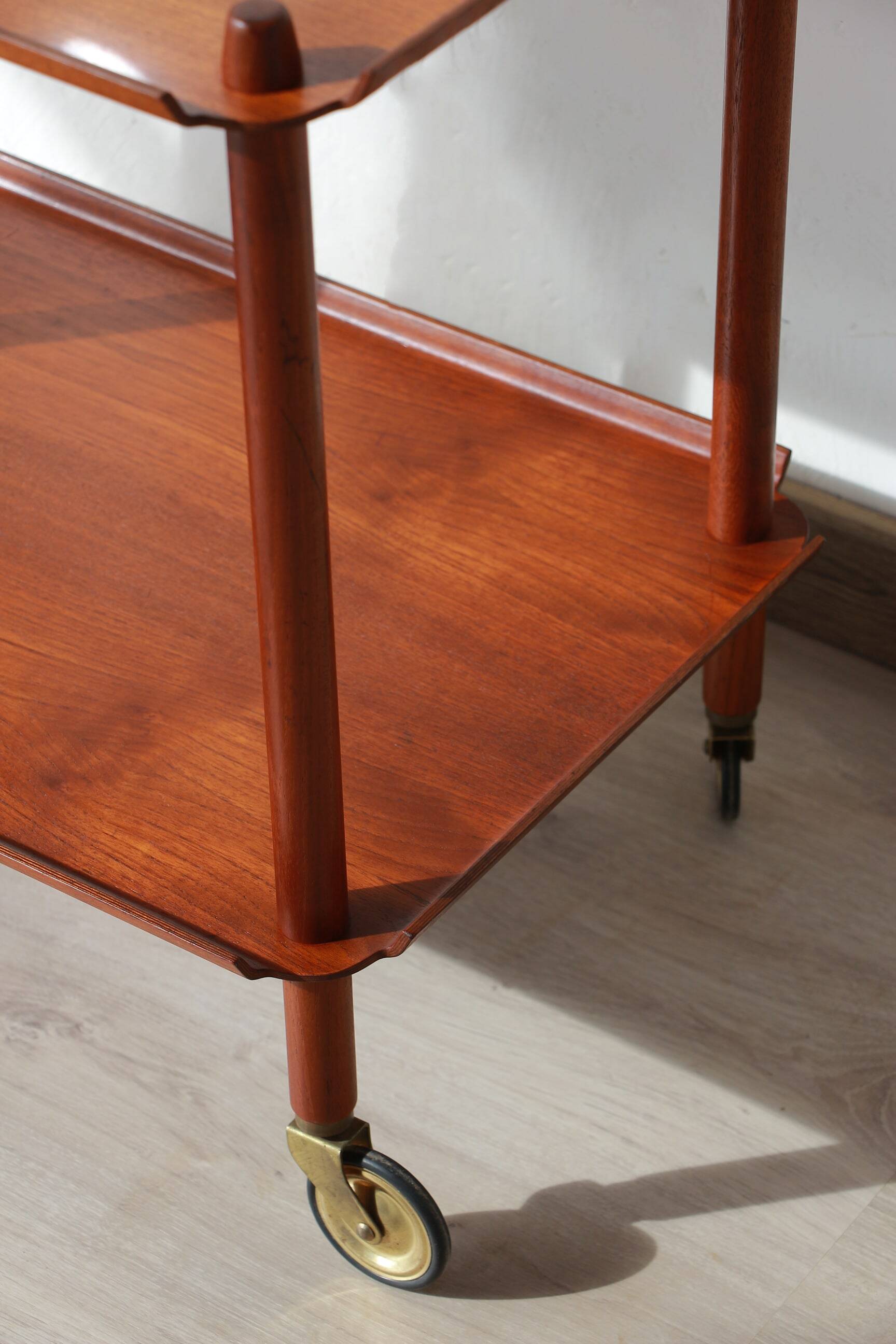 Teak trolley by Poul Hundevad for Vamdrup - Denmark - 1960