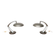 Space Age Boomerang table lamps by Luis Pérez de la Oliva for Fase, set of 2