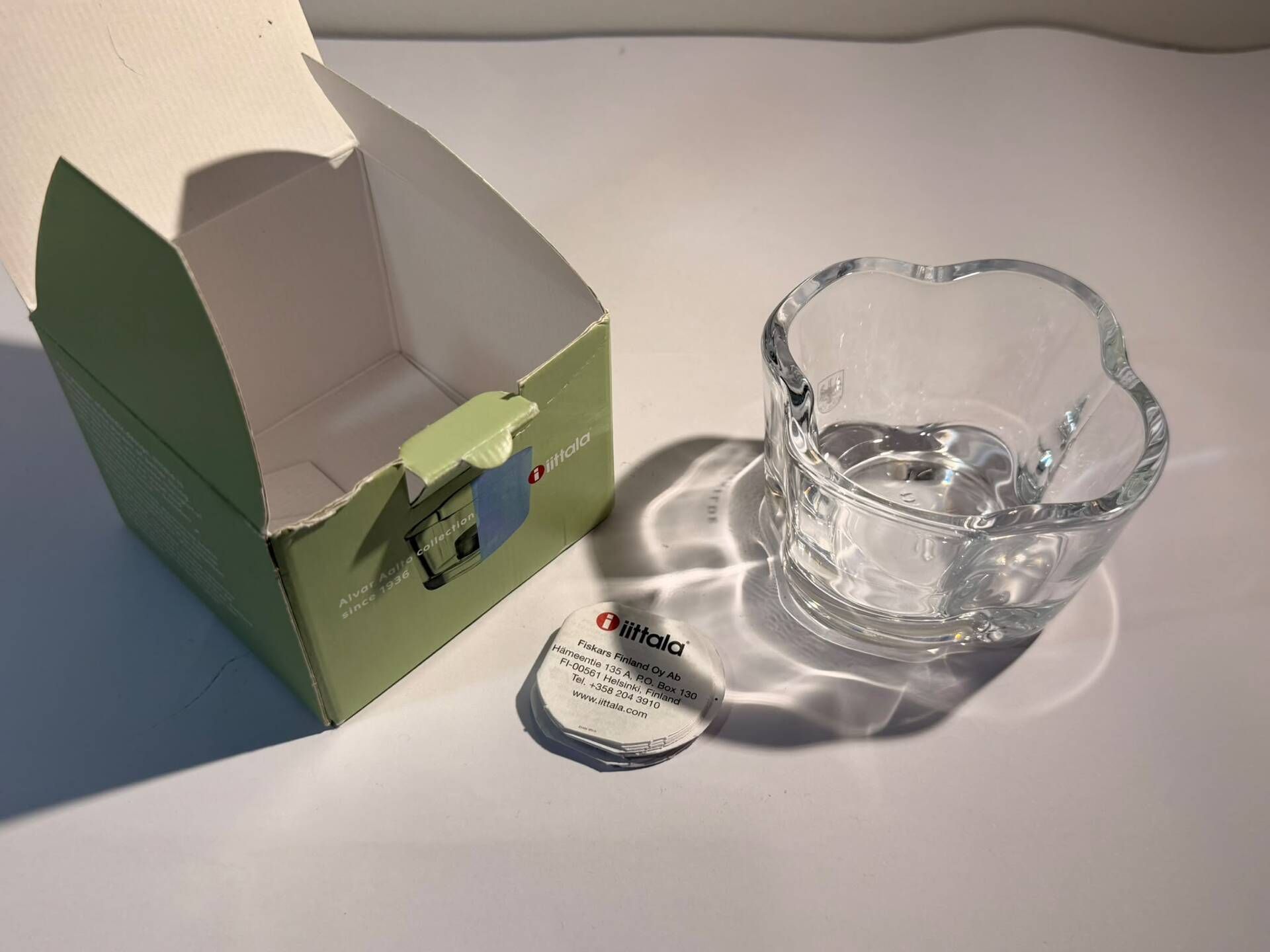 Alvar and Aino Aalto photophore for Iittala