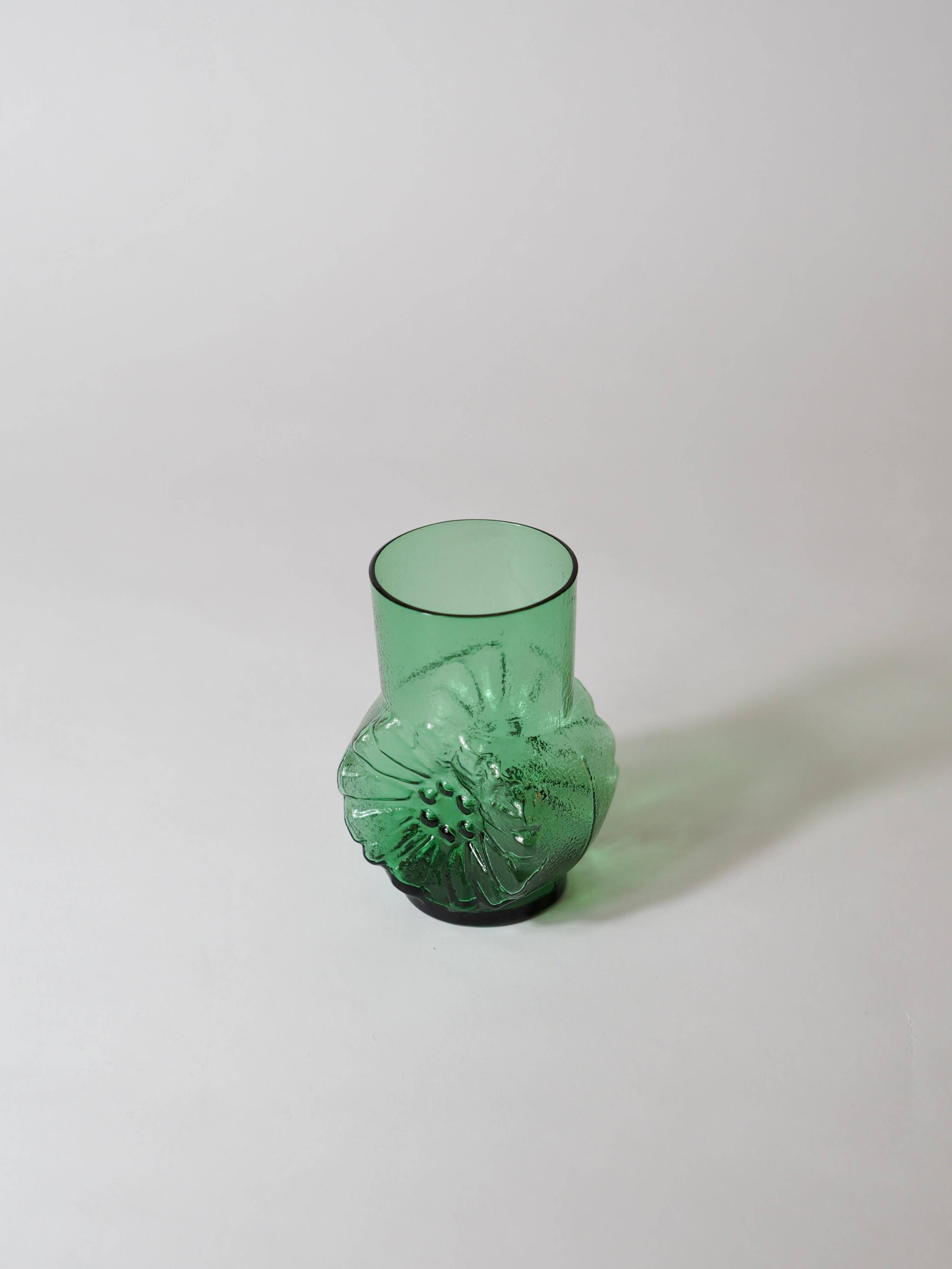 Mid-century rainbow glass set: 6 Finnish style glasses, by Kaj Franck & Lasi.