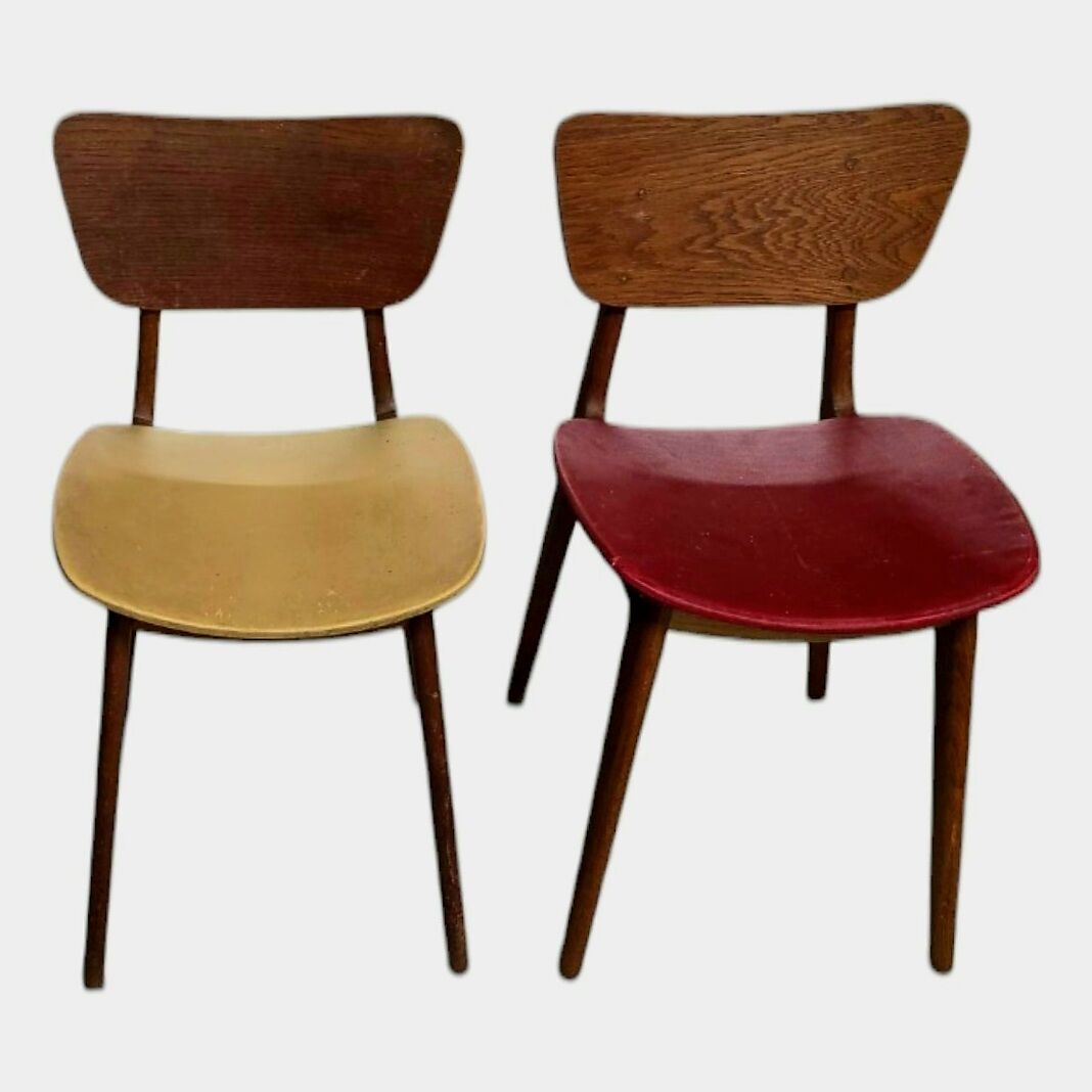 Set of chairs "Model 6157" - Roger Landault - Circa 1950