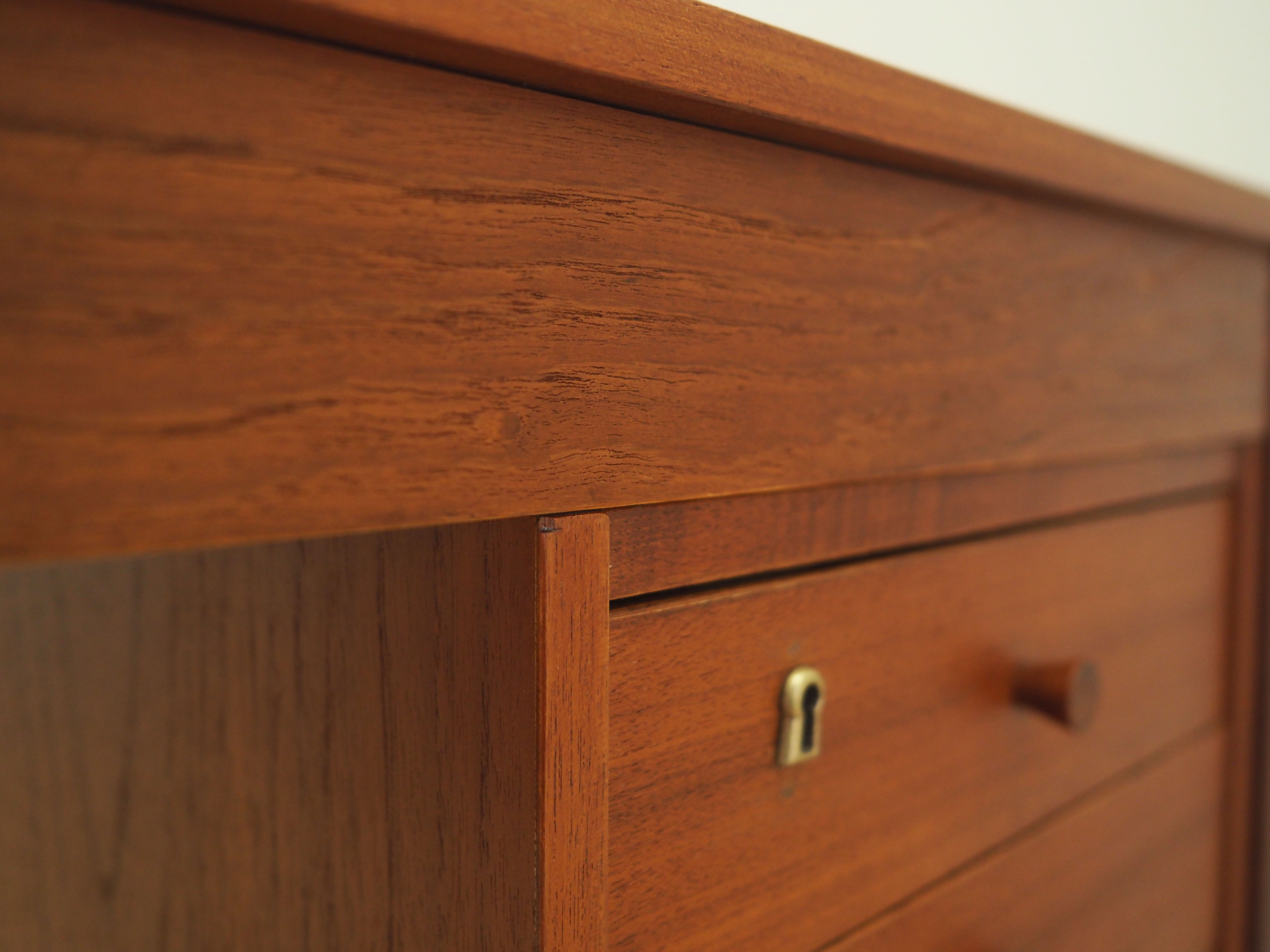 Teak desk, Danish design, 1970s, made in Denmark