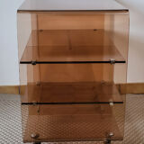 Design plexiglass hi-fi / TV cabinet