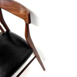 Set of 2 vintage chairs from Lübke made in the 60
