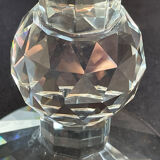 Candle holders - glass or cut crystal