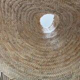 Raffia pendant light
