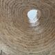 Raffia pendant light