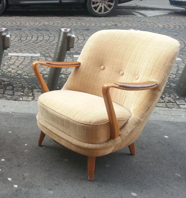 1 / 2 armchair Cup years 50-60 Janina Jędrachowicz i Konrad Racinowski