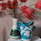 Baroque ceramic vase