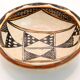 Berber dish with abstract patterns Sejnane Tunisia