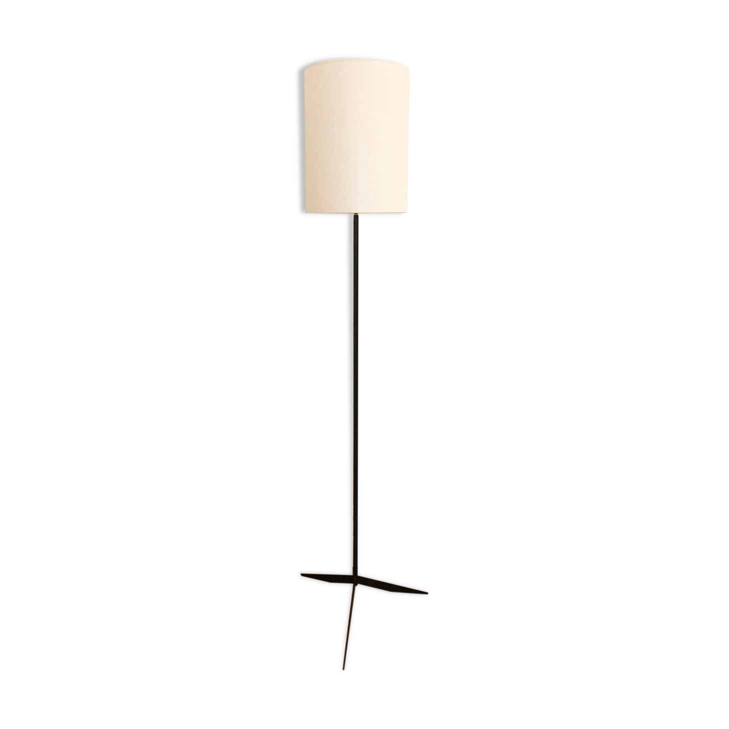 Lampadaire tripode design minimaliste des années 50