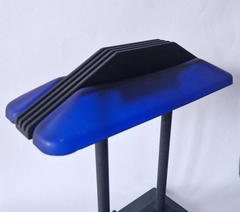 Rare Large Midcentury Table Lamp Robert Sonneman, USA, 1980s