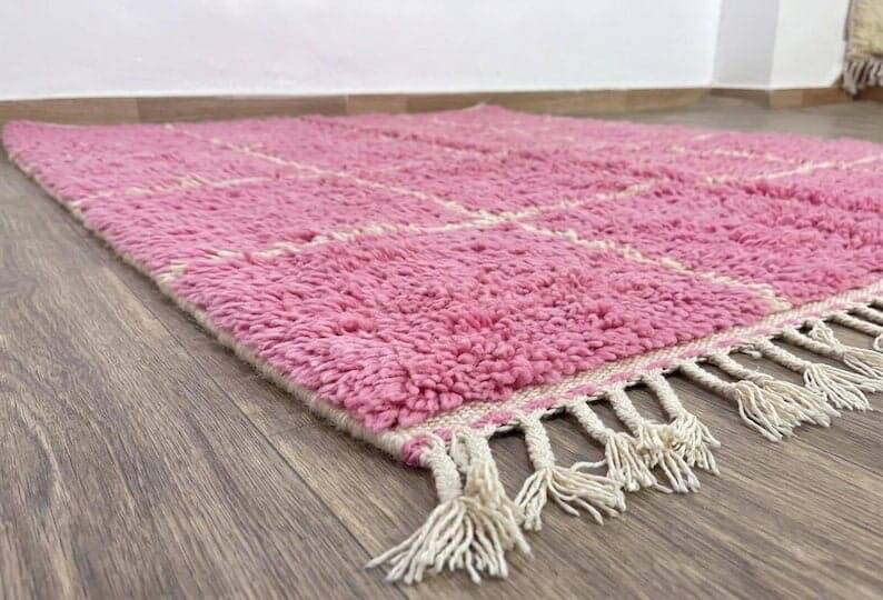 Authentic traditional handmade carpet size 150/250 cm.