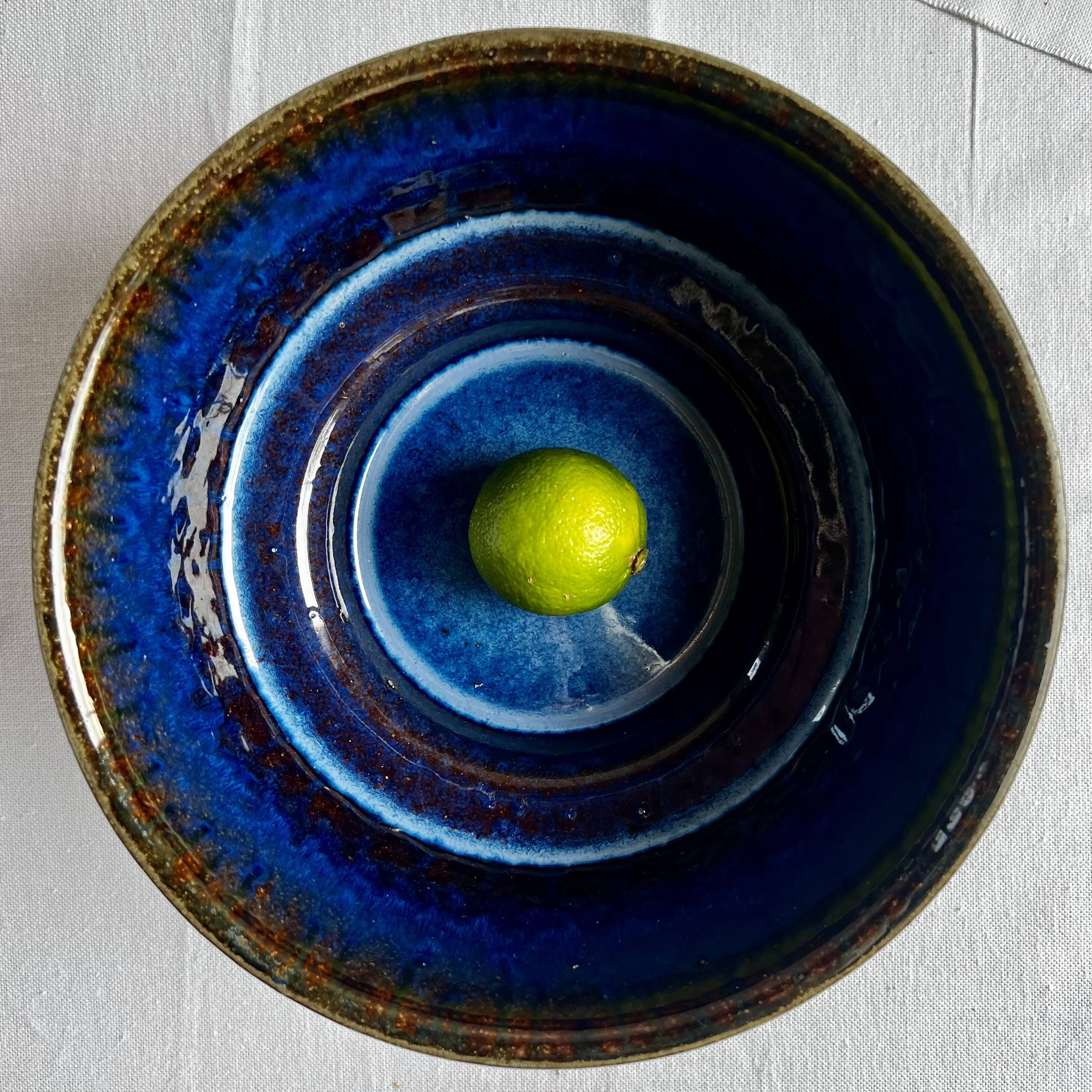 Large Stoneware Salad Bowl Maria Philippi for Søholm, Denmark – 1960