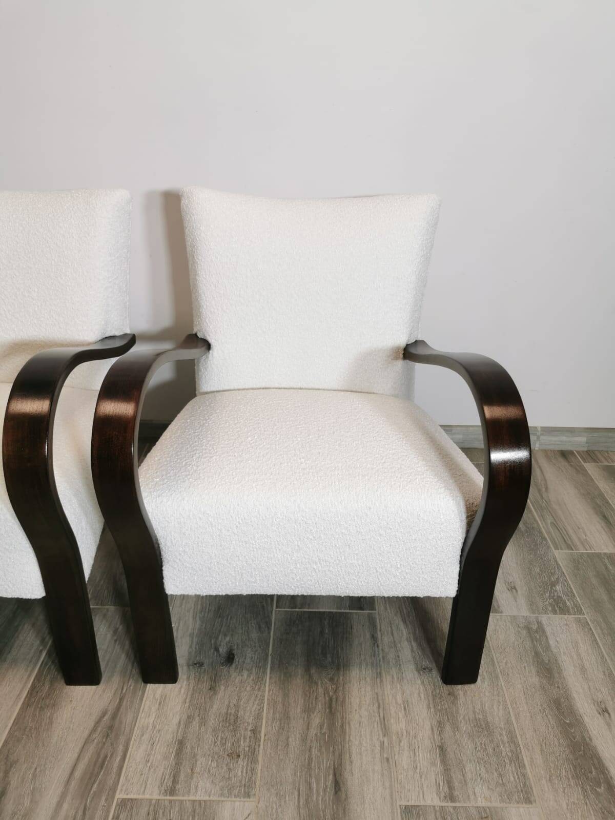 Art Deco Lounge Chairs, Set of 2