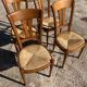 Table et chaises de salle a manger louis philippe