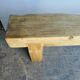 Bench in solid wood