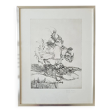 Didier Moreau - L'Amourcéros, unique signed proof