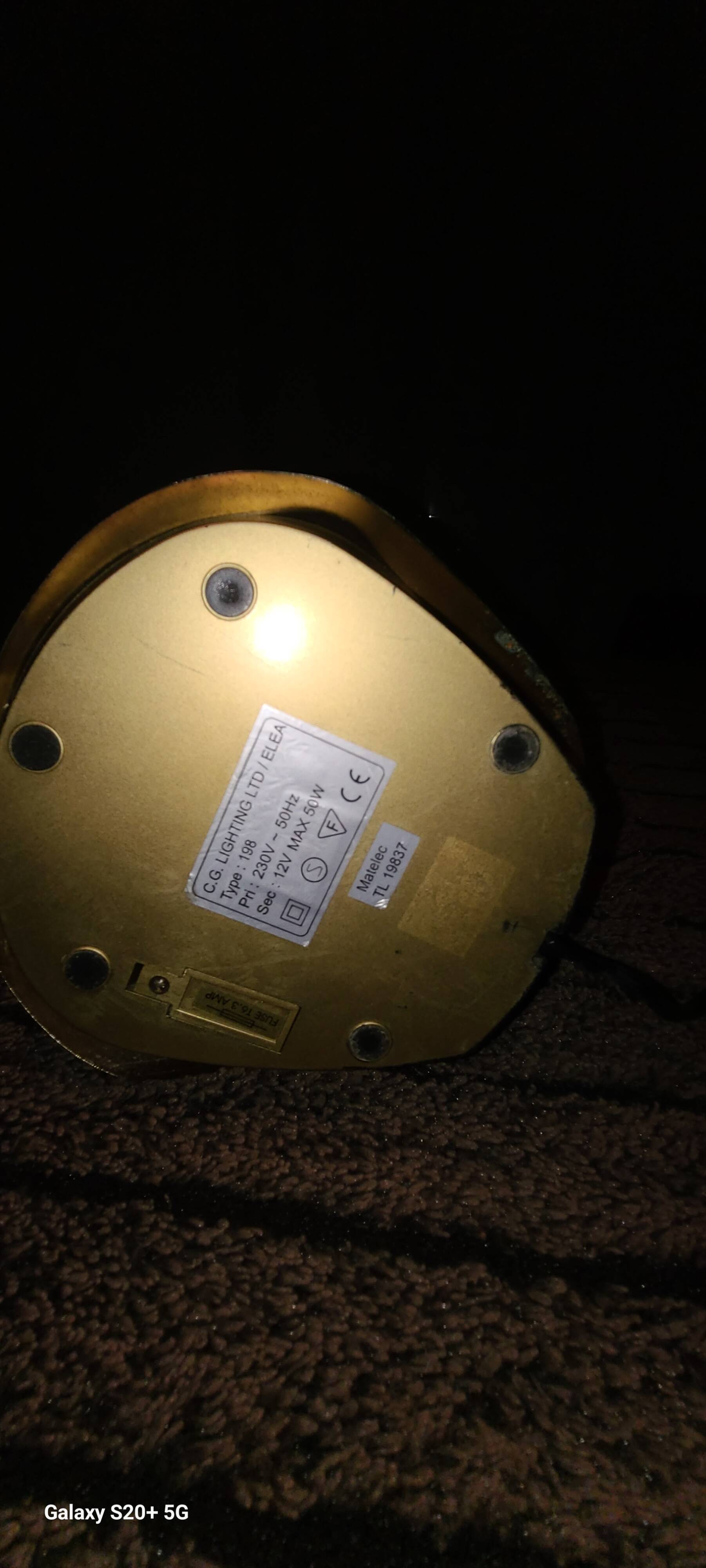 Pair of vintage desk lamps.