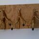 Rattan wall light trio