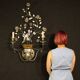 Great 20th-century Italian wall light by Banci, Florence