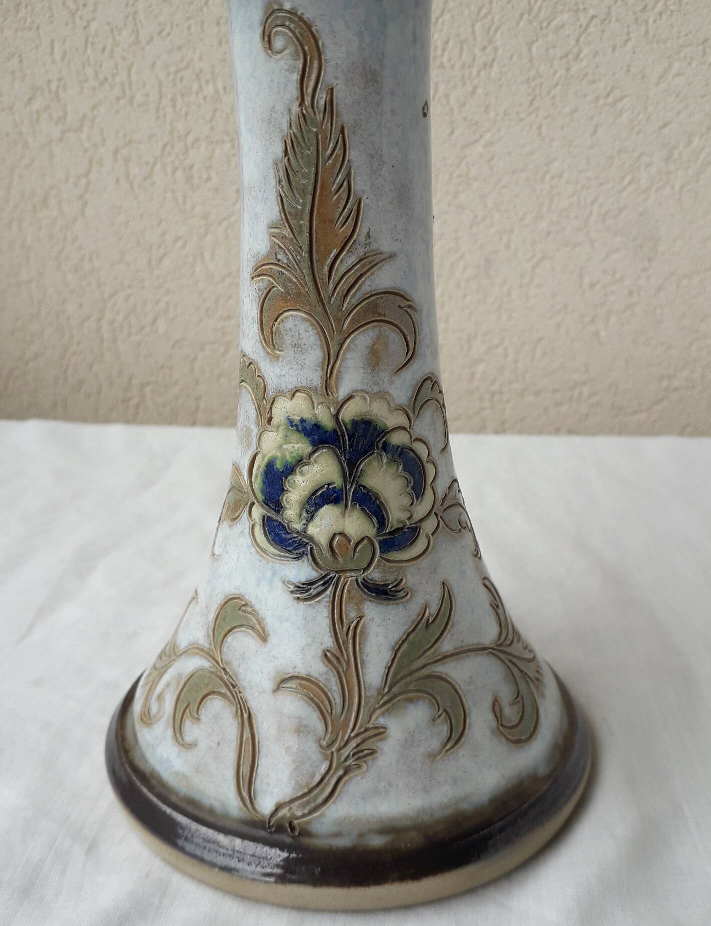 Losson stoneware candlestick